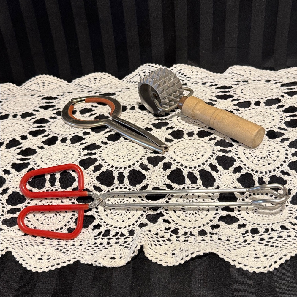 Your Choice: Meat Tenderizer, Canning Jar Opener or Long Handled Kitchen Tongs